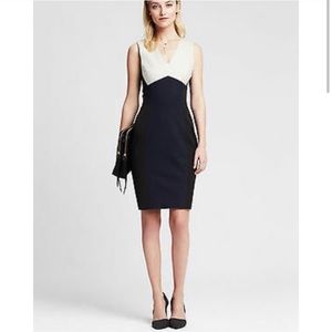 Banana Republic Sloan Color Block Dress